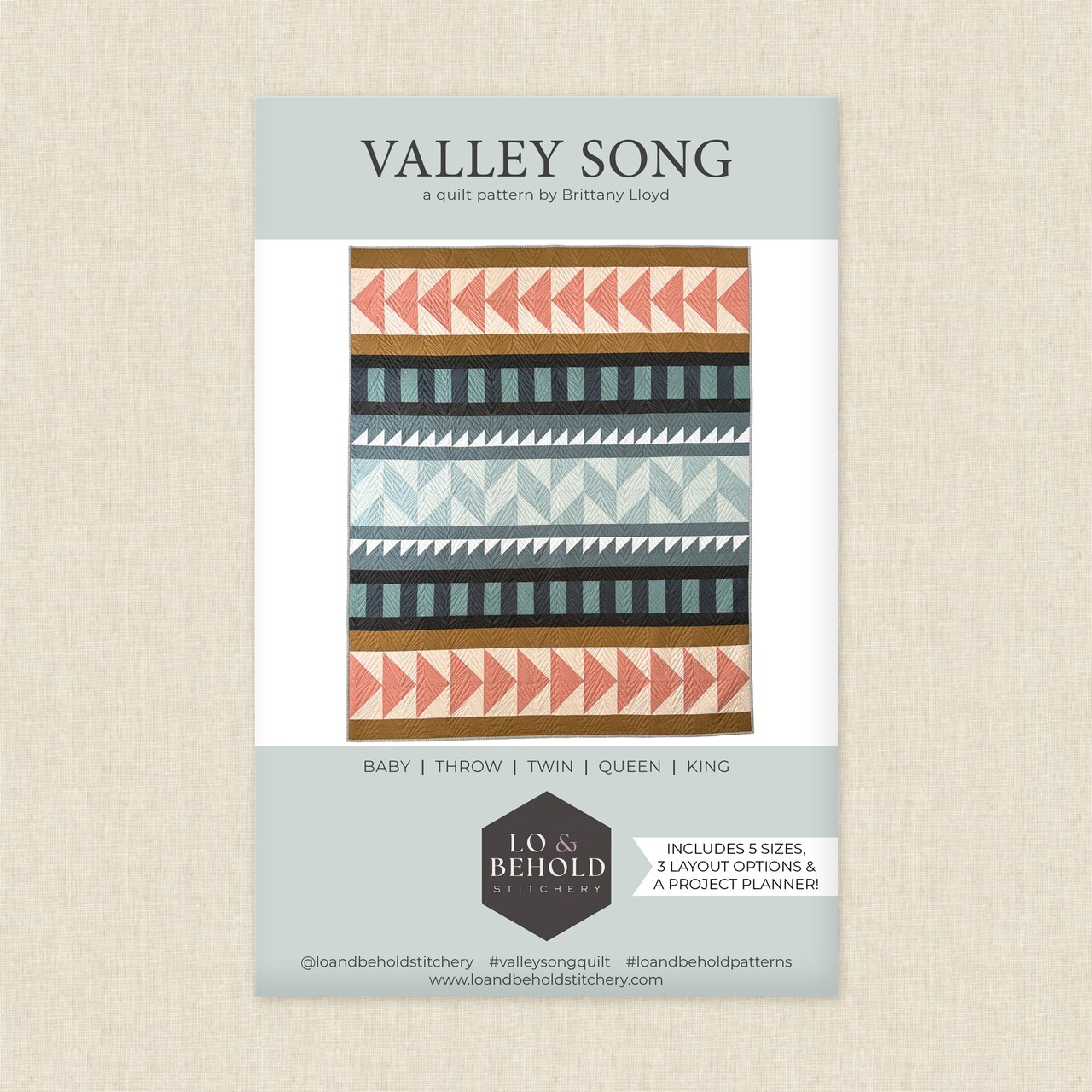 Valley Song (lbs 130) | Lo and Behold Stitchery | Sewing Pattern